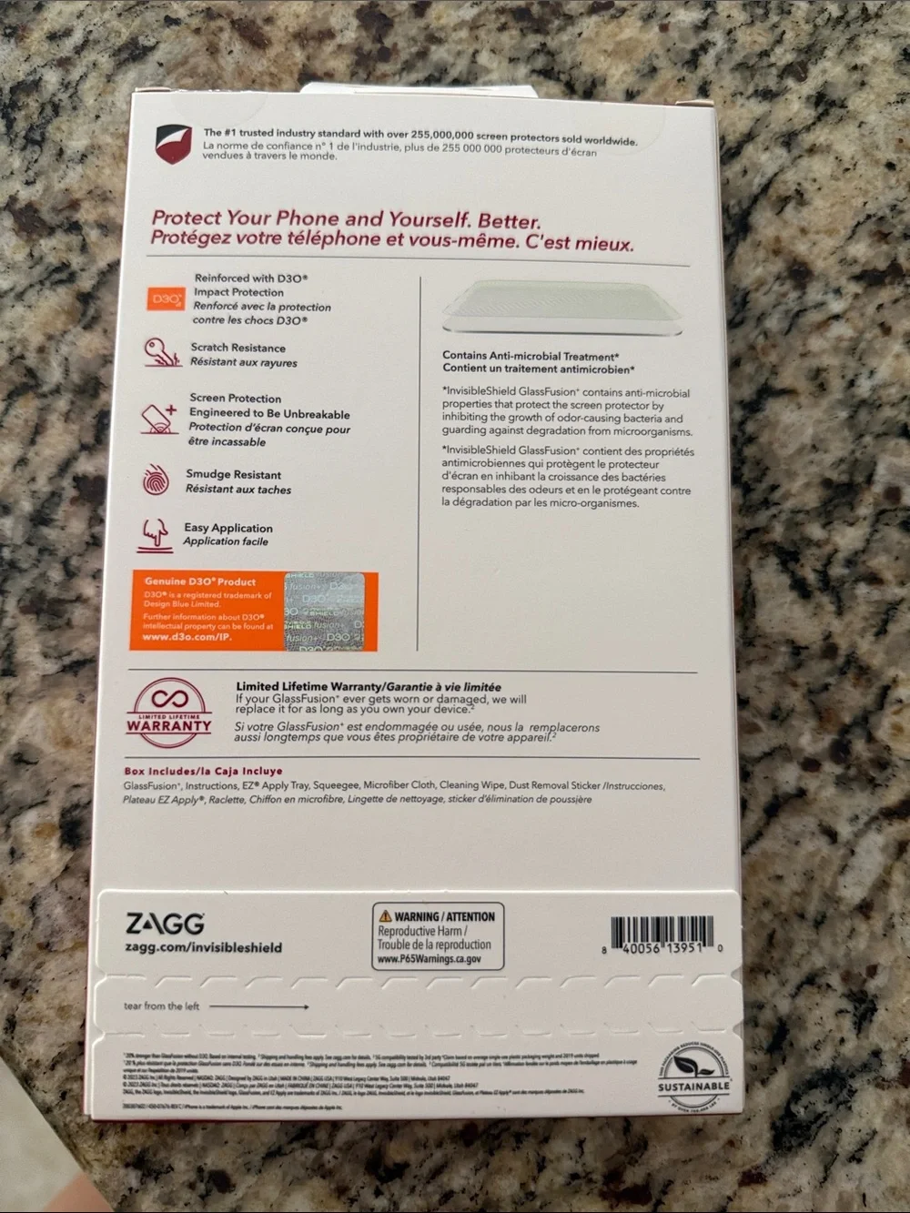 GlassFusion+ Screen Protector for iPhone 12 Pro Max - Clear
